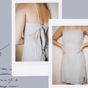Zaful Tie Back Dress